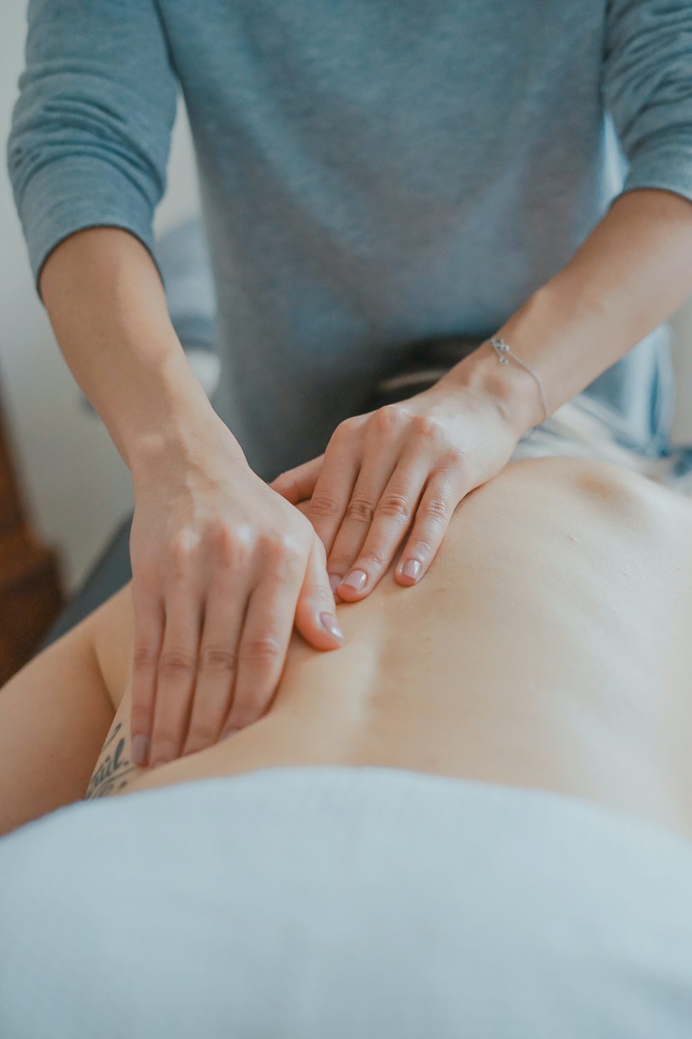 First massage session
